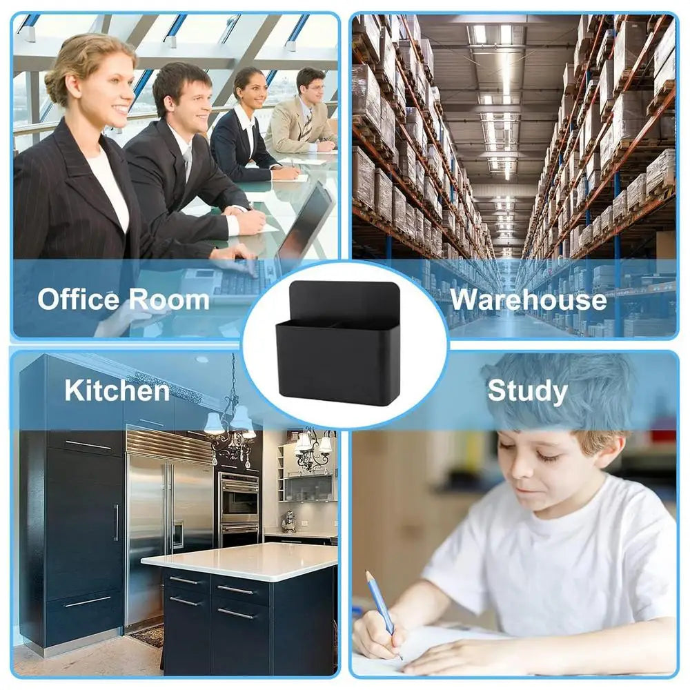 WA08 - Magnetic Pen Holder Container Whiteboard Marker Organizer