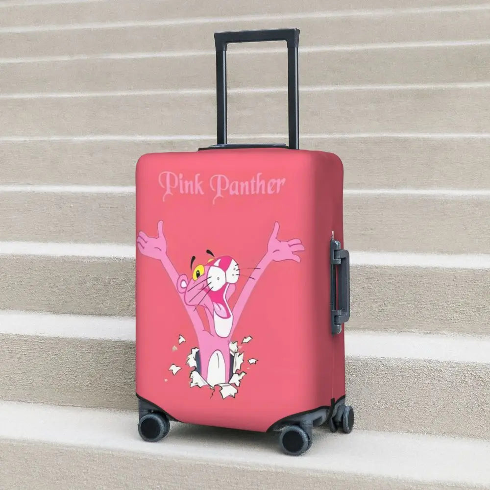 A101 - P-Panthers Cartoon Luggage Cover Protector Fashion Travel Suitcase