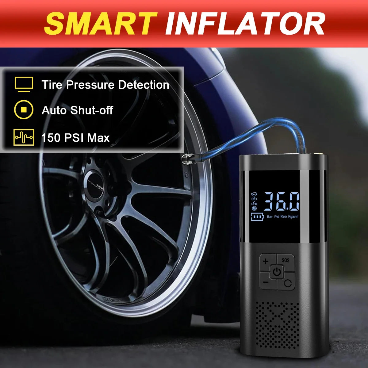 EXTRAS5 - Avviatore di emergenza per auto wireless