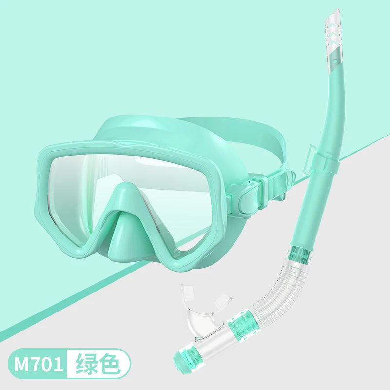 SNOR22 - Maschera subacquea e boccaglio per adulti