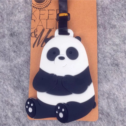 A26 - Cartoon Bears & Panda Luggage Tag