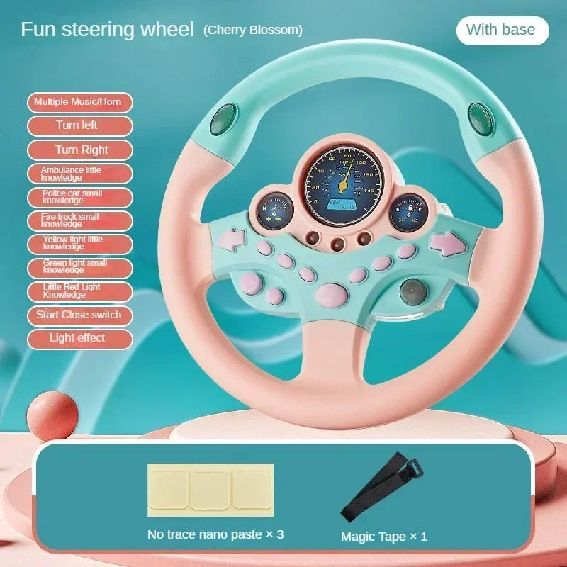 TOYS - Volante giocattolo per bambini per sedile posteriore