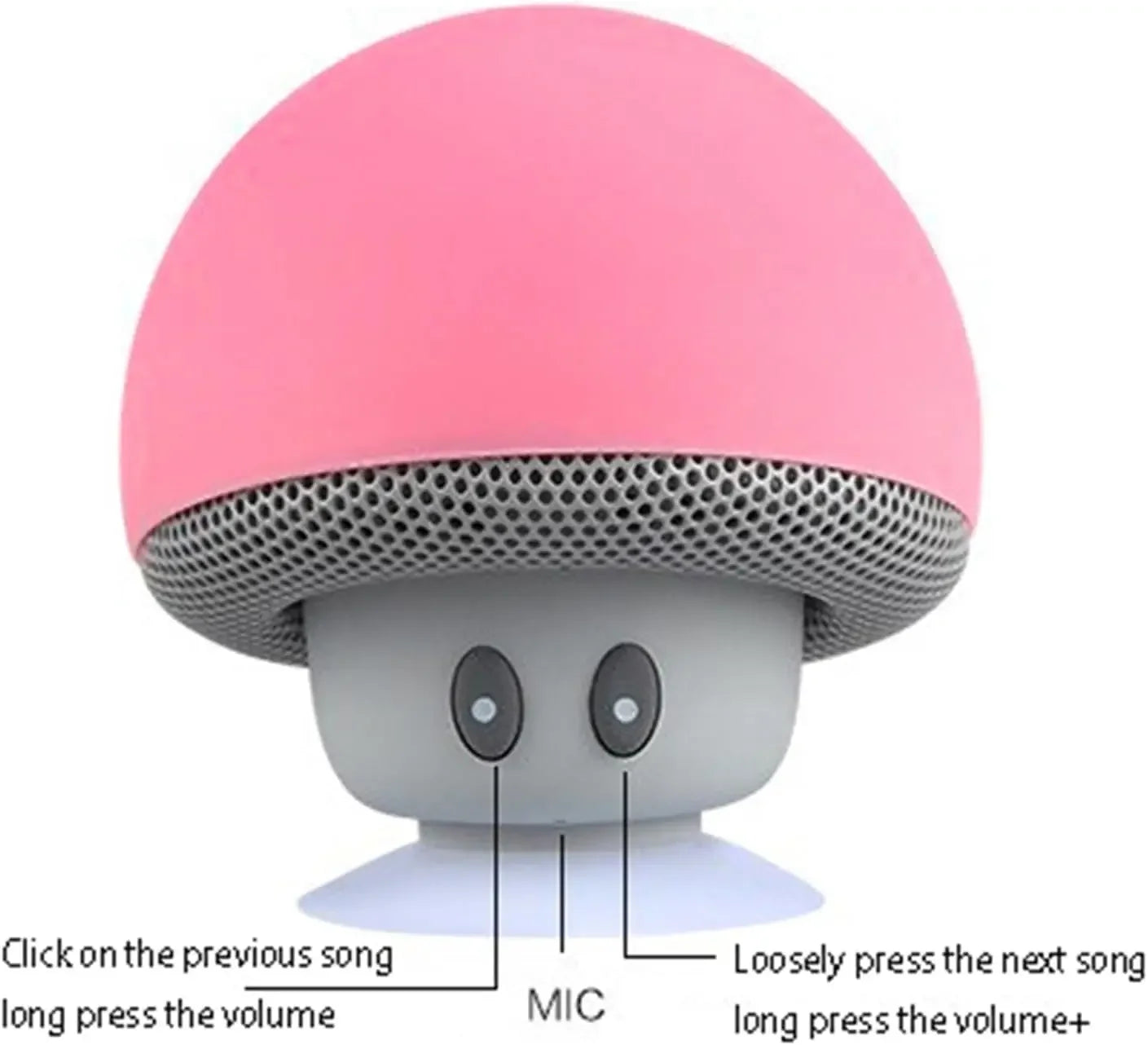 AE05 - Mini Bluetooth Mushroom Speaker Waterproof