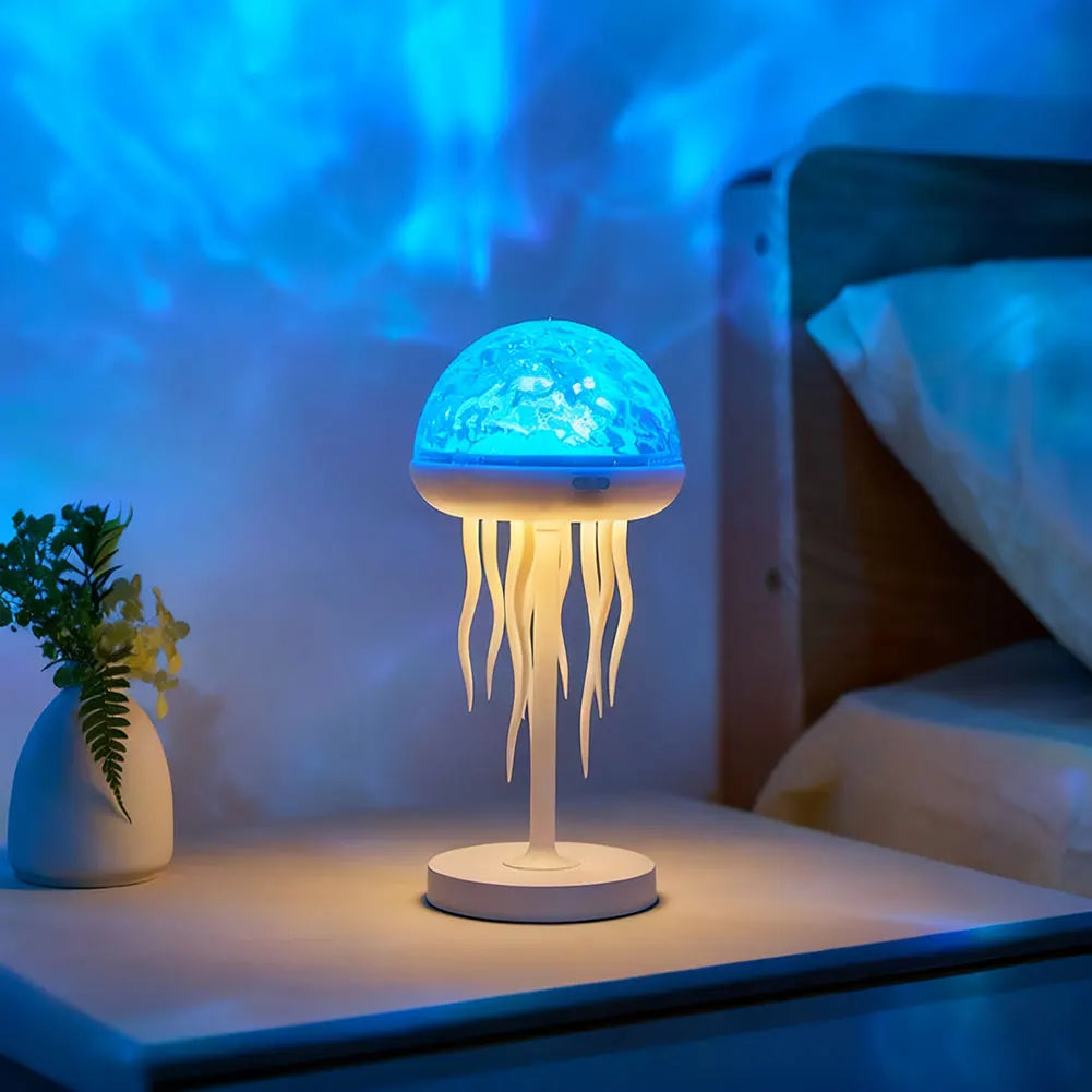 ILLUT - Proiettore di onde oceaniche con meduse e telecomando