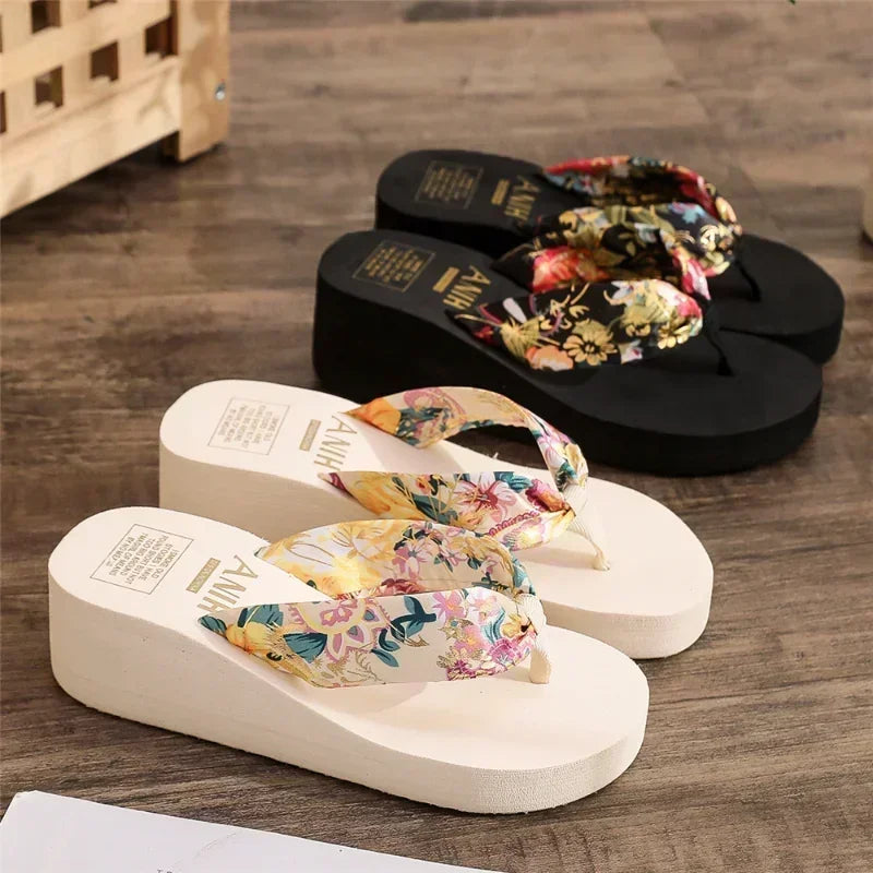 INFRA - Infradito da donna con plateau da spiaggia