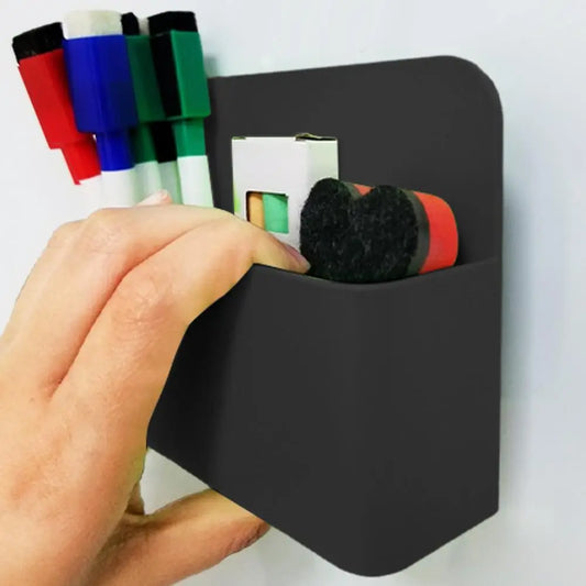 WA08 - Magnetic Pen Holder Container Whiteboard Marker Organizer