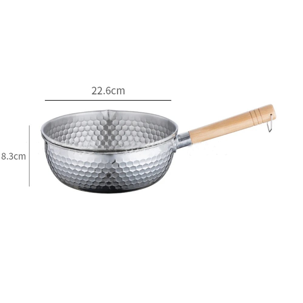COTS - Pentola in acciaio inox manico legno