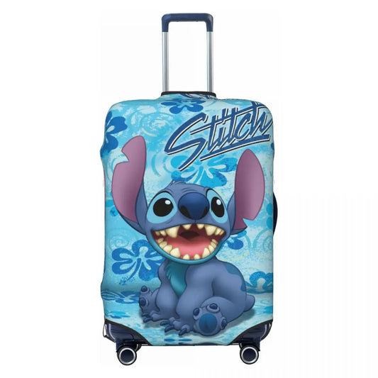 B5 - Custom Stitch Luggage Cover Protector Cute Travel Suitcase Covers for 18-32 Inch