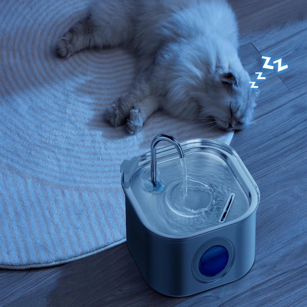 PETS - Fontana automatica per gatti da 2,2 litri