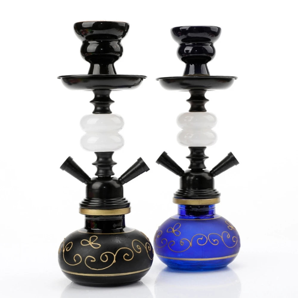 PIPE03 - Narghilè di alta qualità,moderno narghilè a 2 tubi