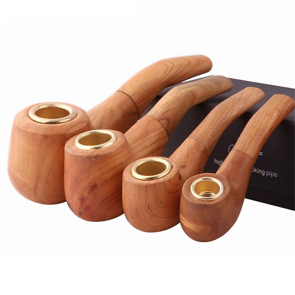 PIPE08 - Pipa per tabacco in legno massello retrò