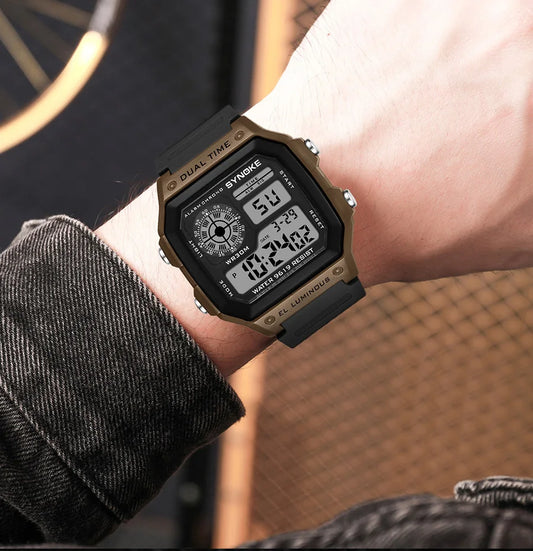 ORO07 - Orologi digitali sportivi luminosi multifunzione impermeabili