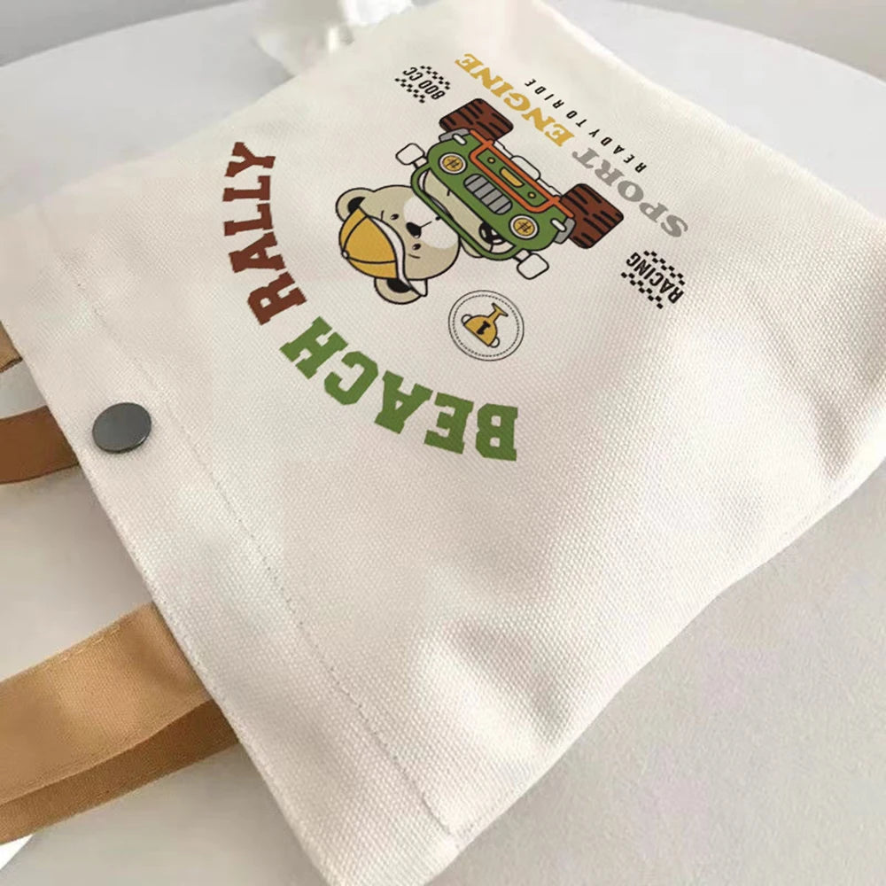 SHOP10 - Borsa per la spesa portatile in tela