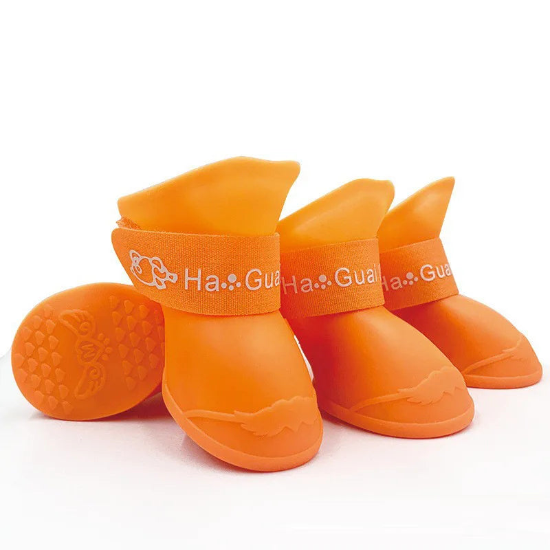PETS - Scarpe da pioggia in silicone per animali domestici