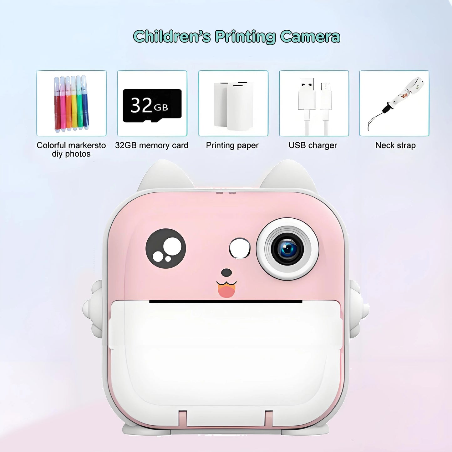 T22 - Kdis Camera Instant Print Toy