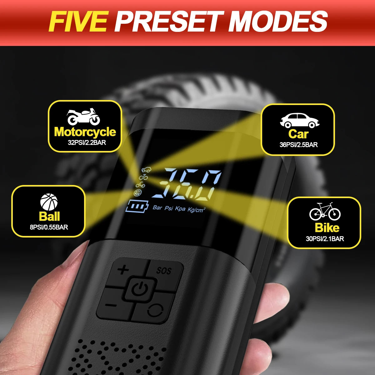 EXTRAS5 - Avviatore di emergenza per auto wireless