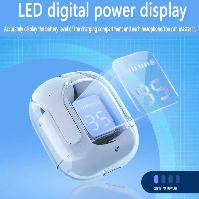 WA05 - Bluetooth wireless earbuds, HIFI transparent earbuds