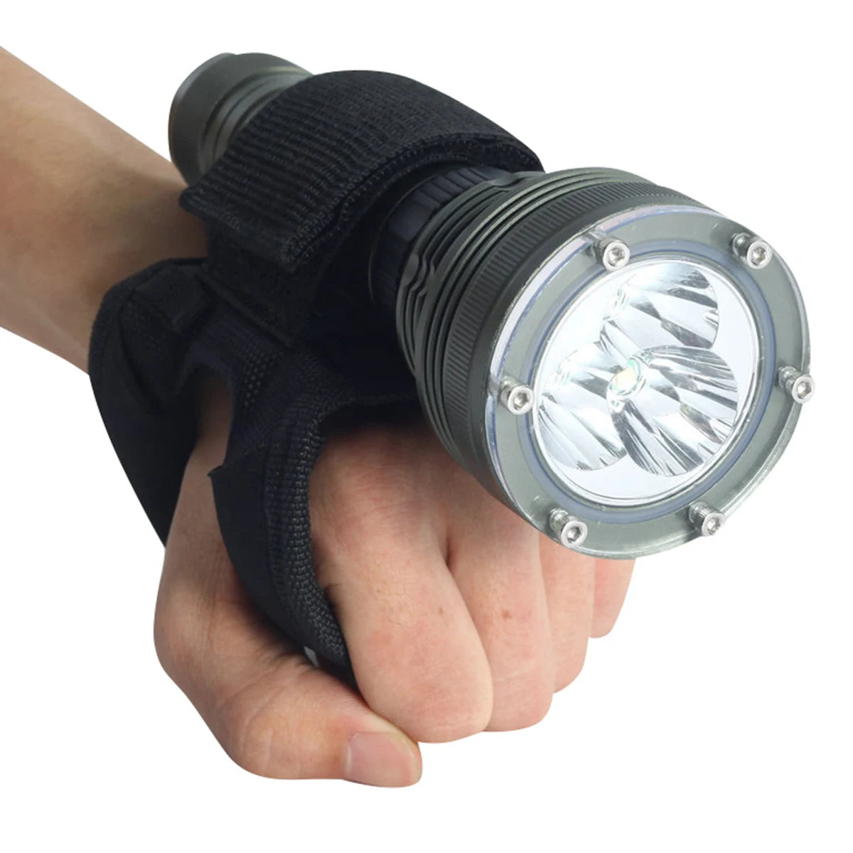 SNOR23 - Torcia subacquea da polso per pesca