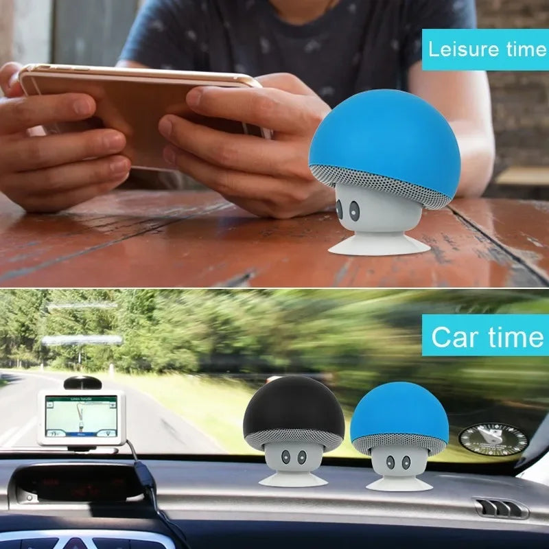 AE05 - Mini Bluetooth Mushroom Speaker Waterproof