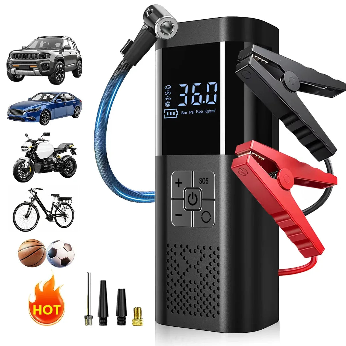 EXTRAS5 - Avviatore di emergenza per auto wireless