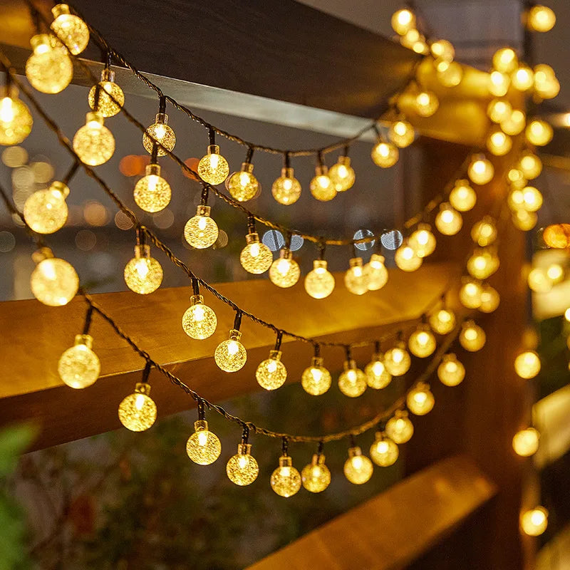 OUTDB - Luci a sfera solari con bolle