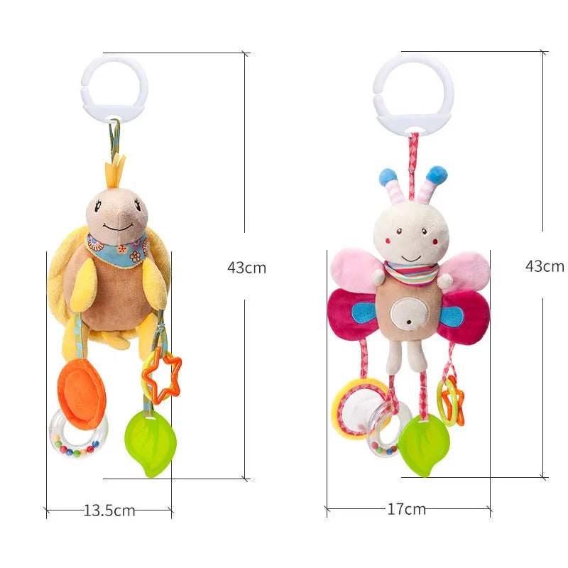 T05 - Hot Sale Newborn Baby Plush Stroller Toys