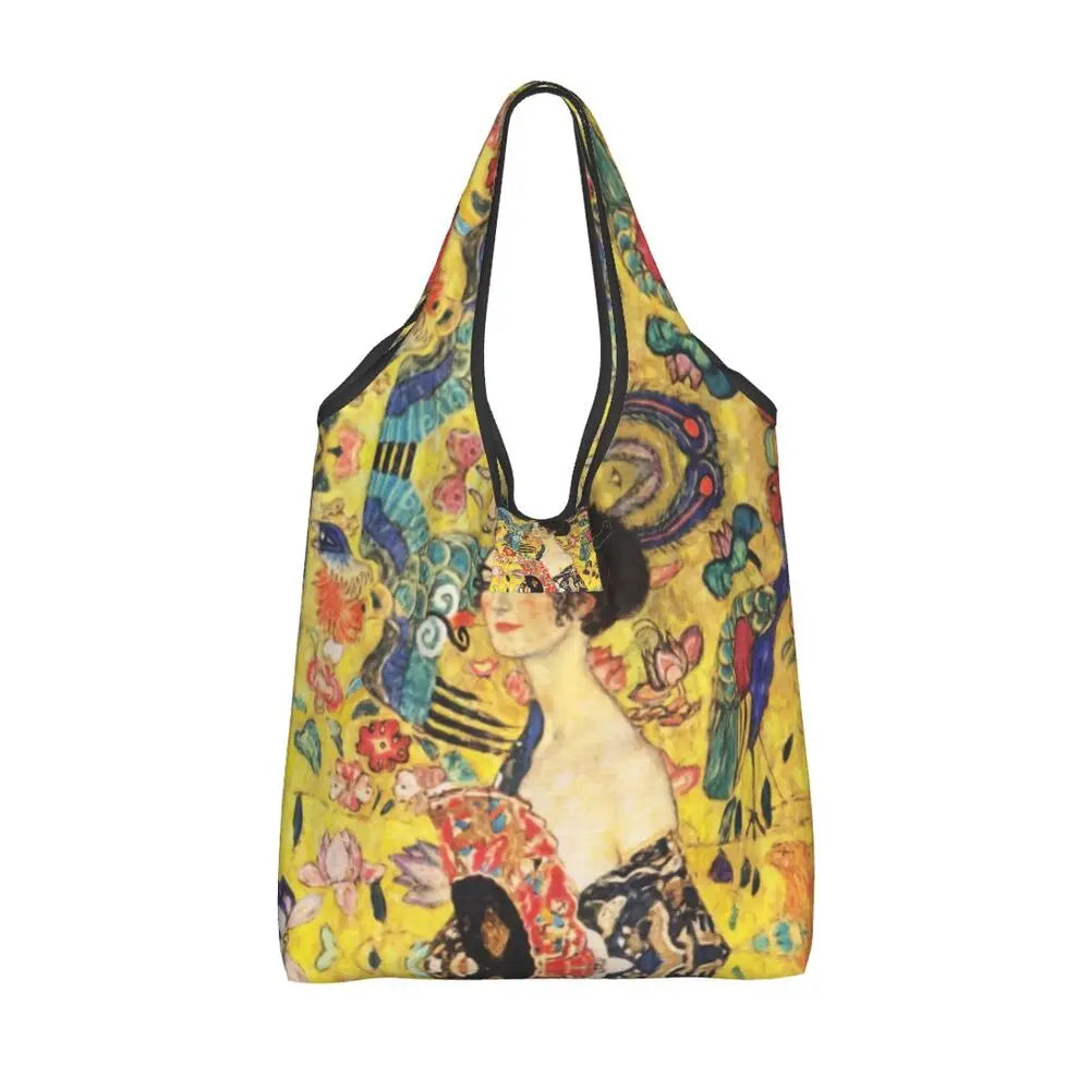 SHOP02 - Borsa per la spesa portatile simbolismo Arte