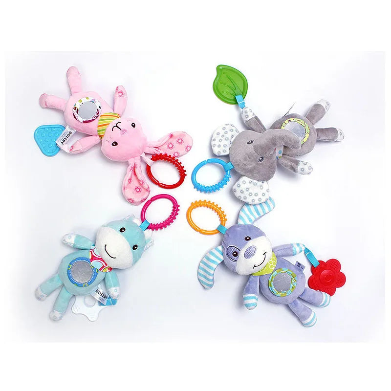 T05 - Hot Sale Newborn Baby Plush Stroller Toys