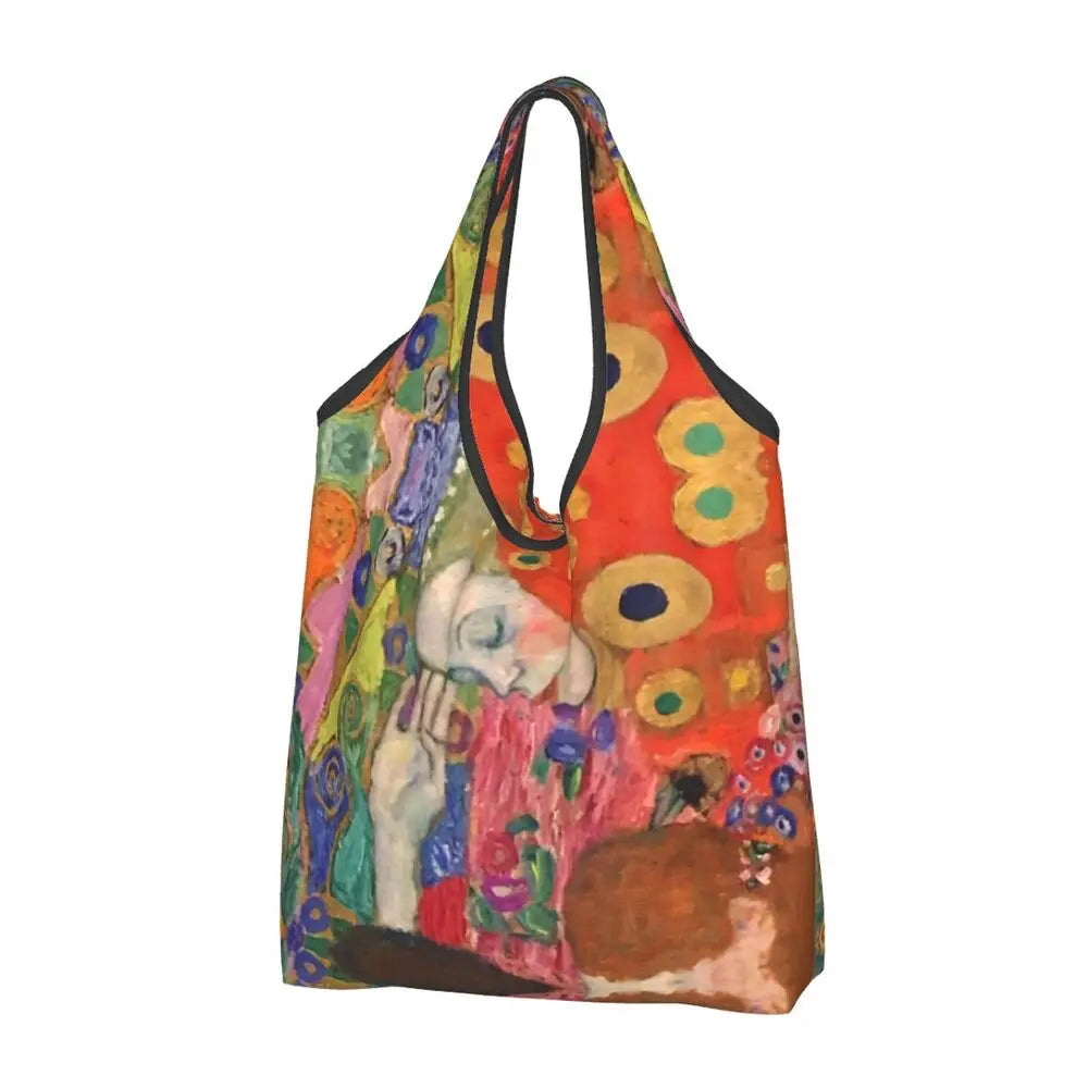 SHOP02 - Borsa per la spesa portatile simbolismo Arte