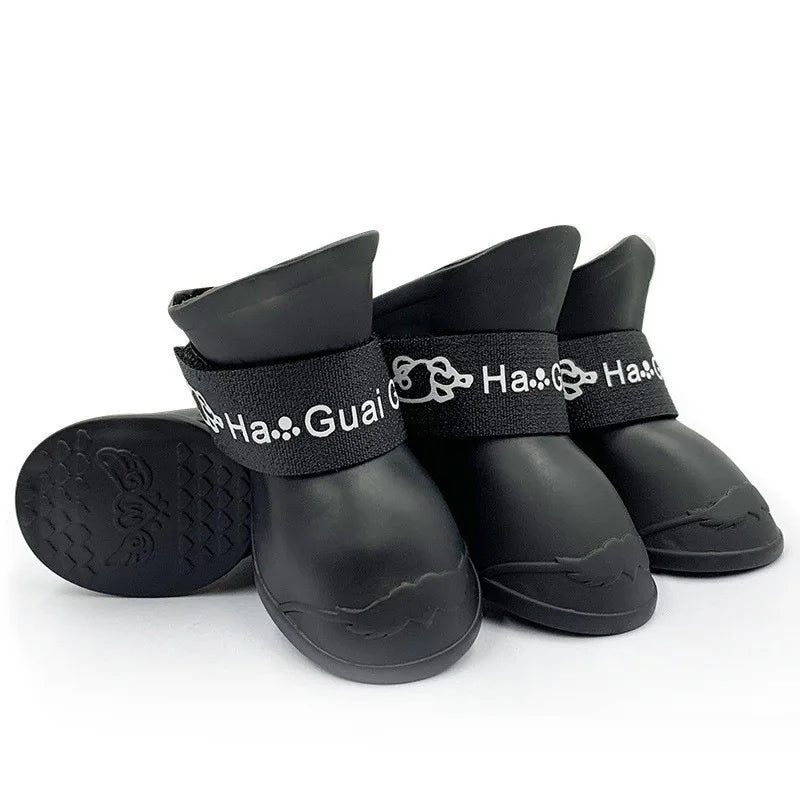 PETS - Scarpe da pioggia in silicone per animali domestici