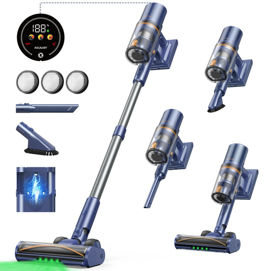 PULIS - Aspirapolvere senza fili Laresar V11 650W 75000PA ultra potente
