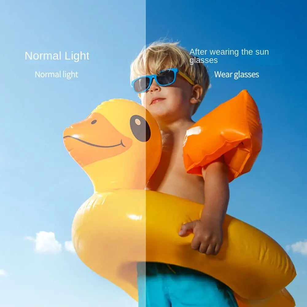 SUNG - Occhiali da sole alla moda per cartoni animati per bambini Estate UV400