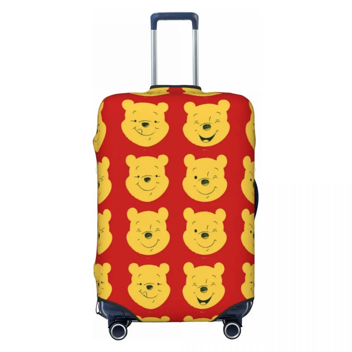 A111 - Custom Winnie The Pooh Luggage Cover Elastic