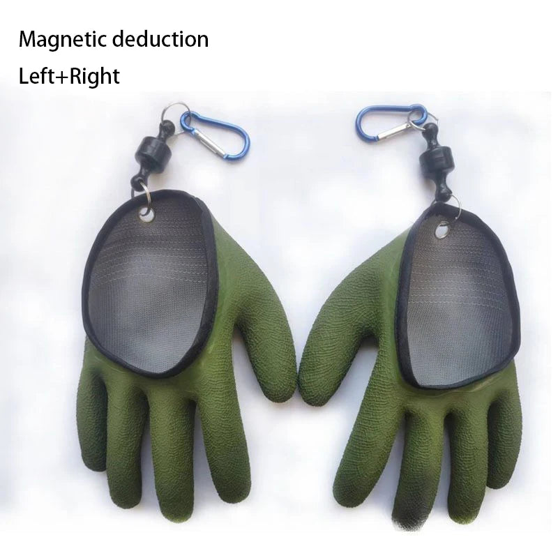 SNOR18 - Guanti da sub per la pesca, anti-puntura, pesca in mare