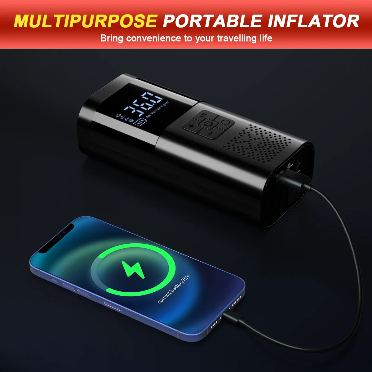 EXTRAS5 - Avviatore di emergenza per auto wireless