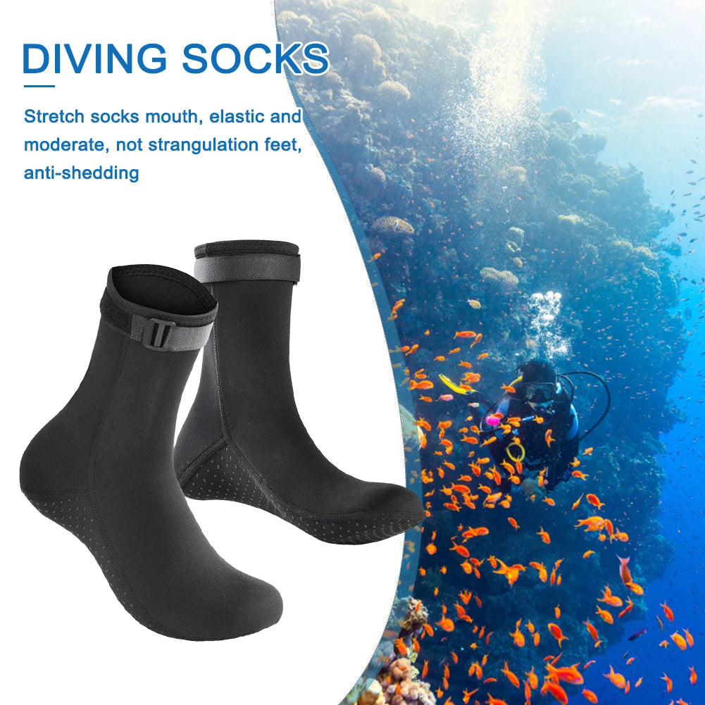 SNOR - Calzini da pesca subacquea per lo snorkeling da 3 mm neoprene