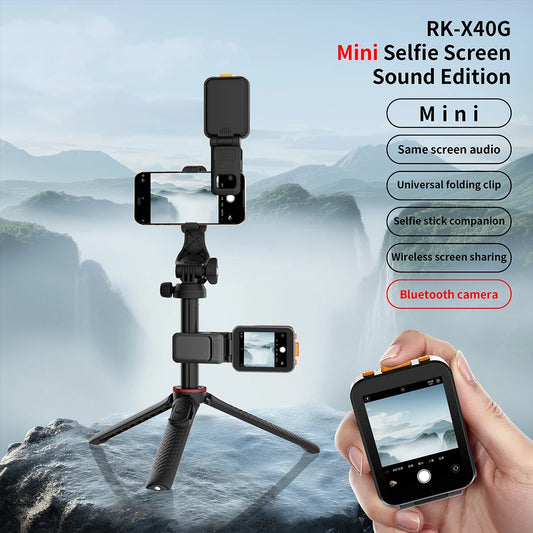 AE11 - Mini Same Screen With Sound Selfie Device
