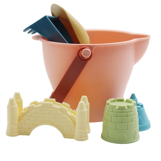 B26 - Beach Sensory Bucket Toys for Kids Sand Plage