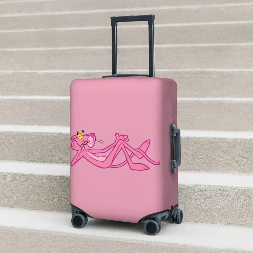 A101 - P-Panthers Cartoon Luggage Cover Protector Fashion Travel Suitcase