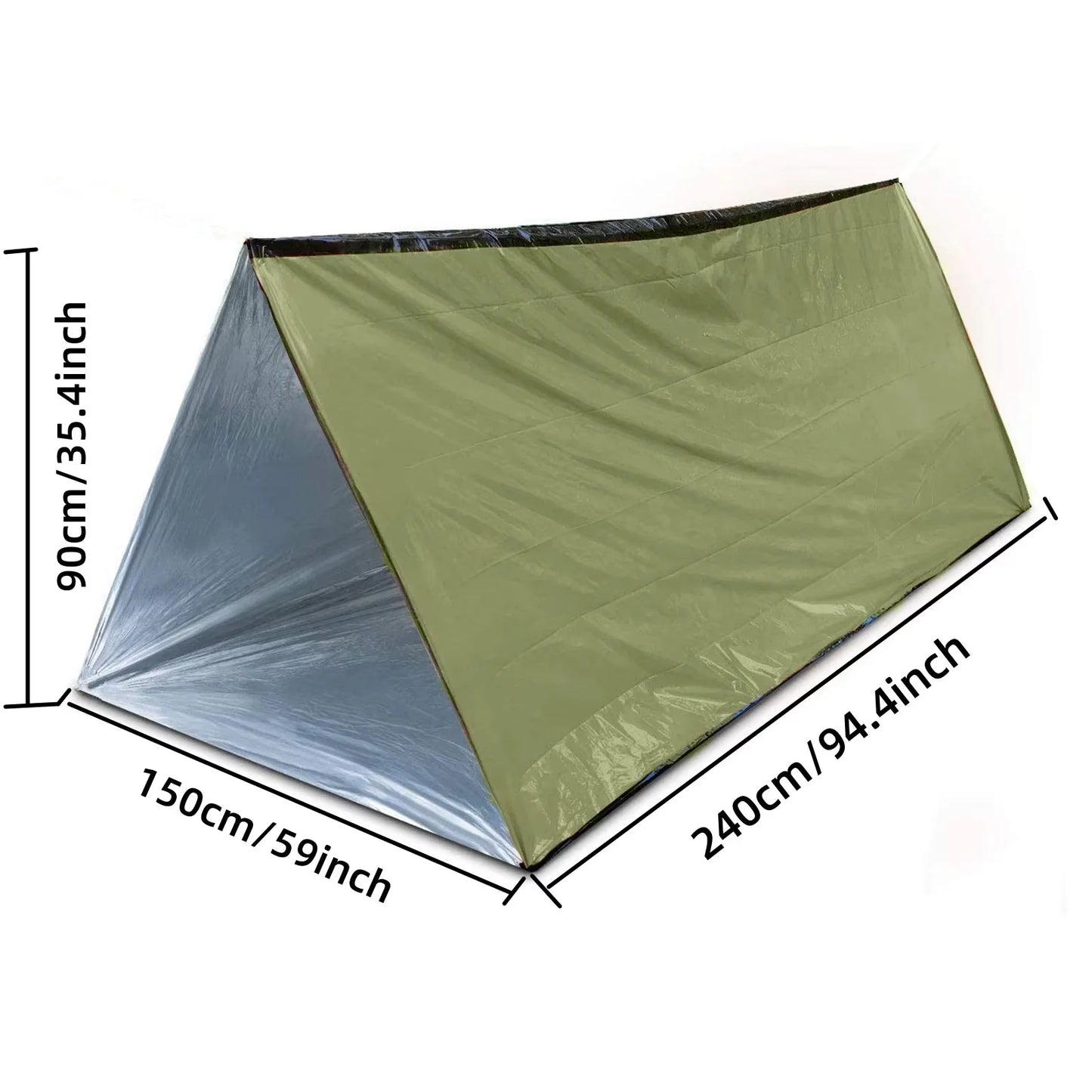 M10 - Emergency Tent  Waterproof Camping Travel Pergola
