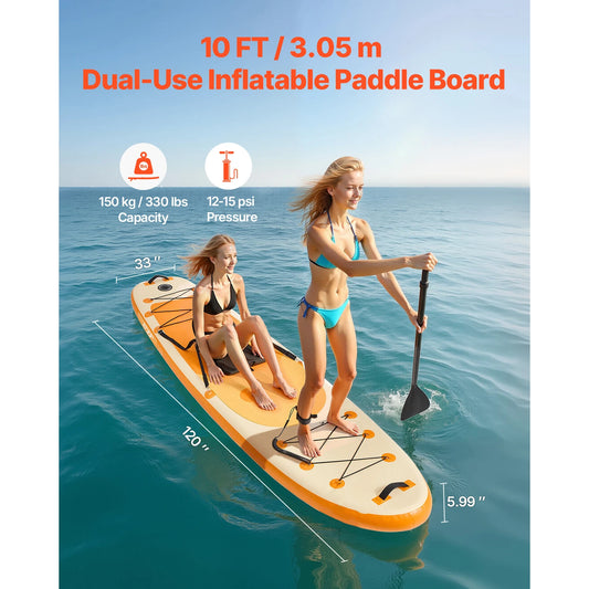 SPORT - Tavola da paddle gonfiabile con sedile