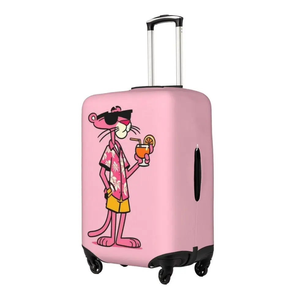A101 - P-Panthers Cartoon Luggage Cover Protector Fashion Travel Suitcase