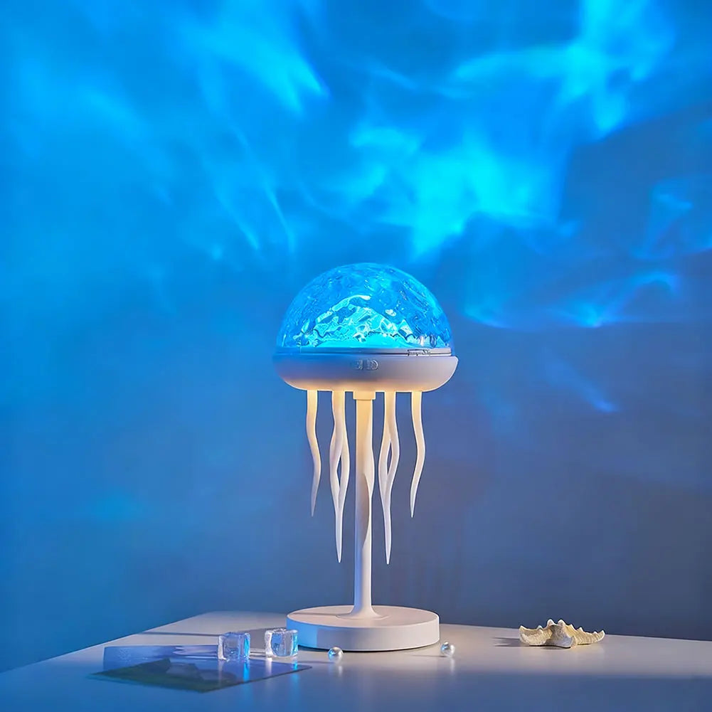 ILLUT - Proiettore di onde oceaniche con meduse e telecomando