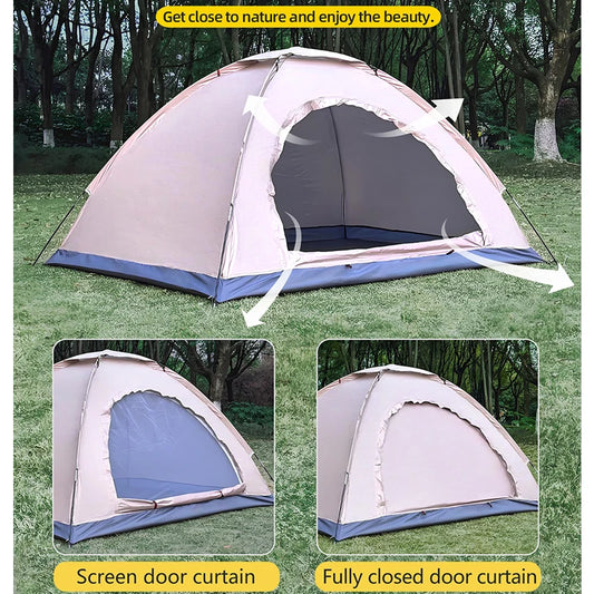 M11 - Outdoor camping tent, hand-built rain and sun protection hiking tent
