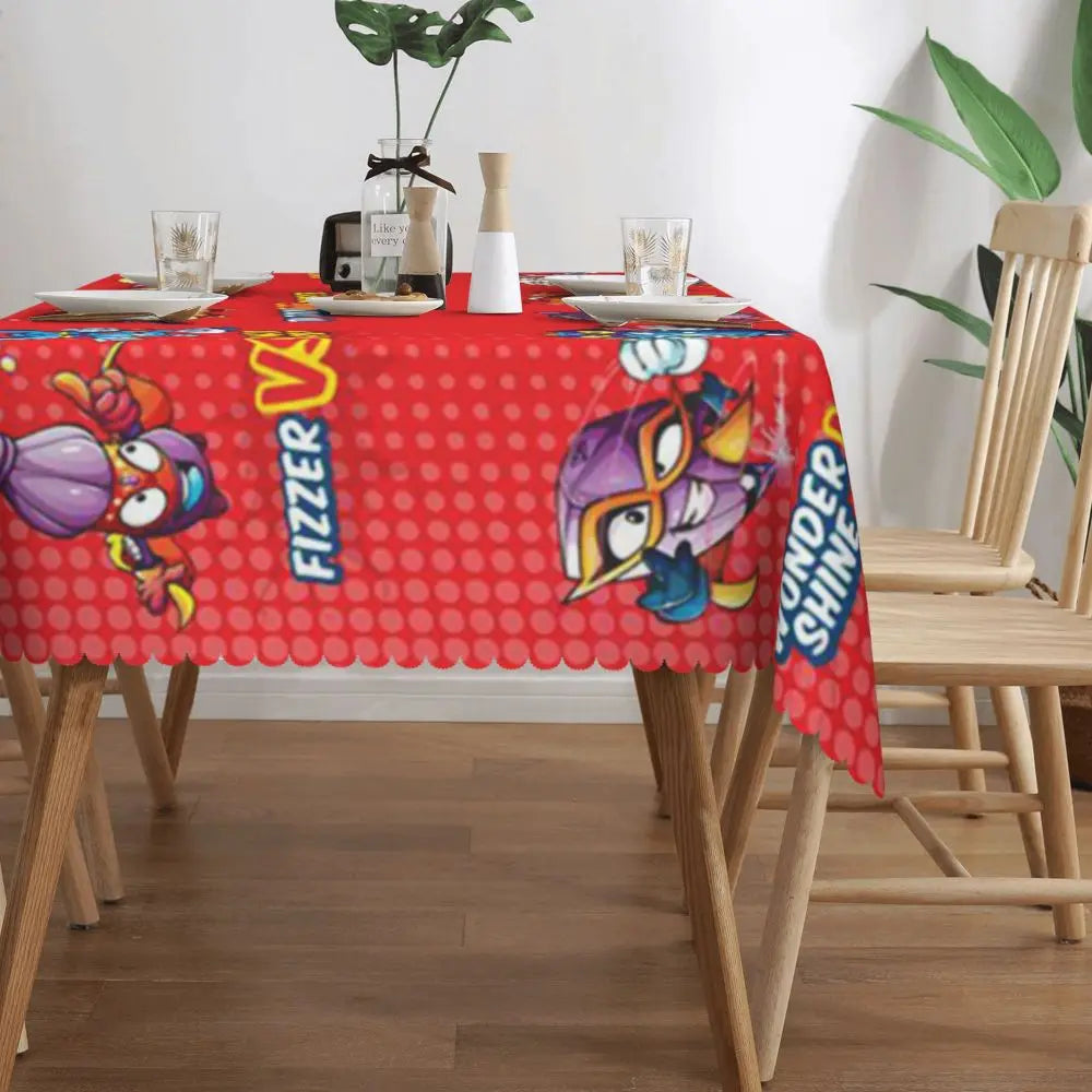 TESS15 - Tovaglia rettangolare personalizzata Cartoon