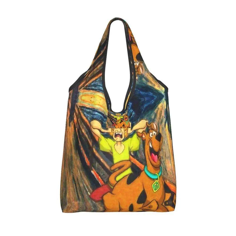 SHOP02 - Borsa per la spesa portatile simbolismo Arte