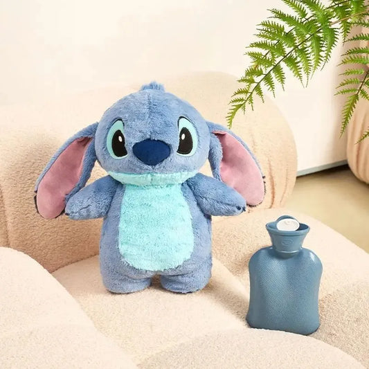 T19 - Stitch Angel Lotso Plush Hand Warm Bottle
