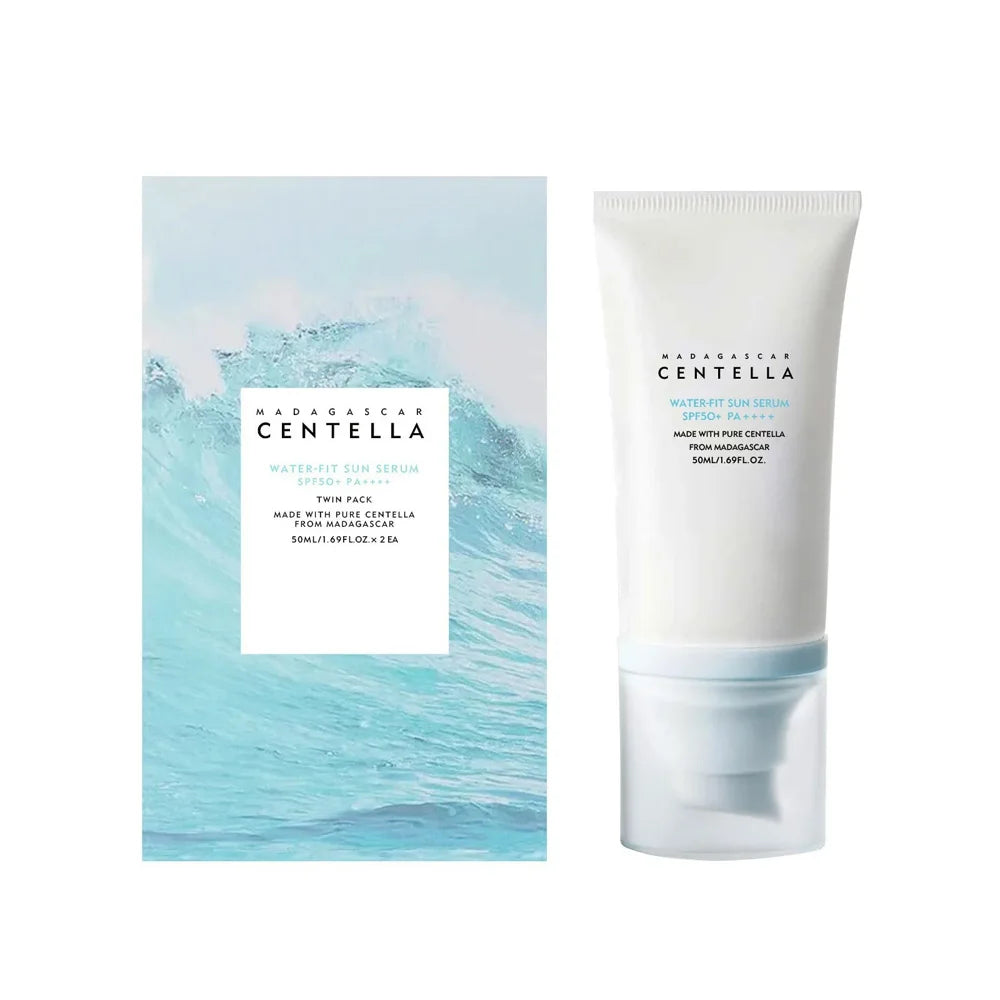 DERM - 50+ Crema solare per il viso Centella Protector Solar Sunblock Crema sbiancante per la pelle Crema protettiva idratante coreana per il corpo