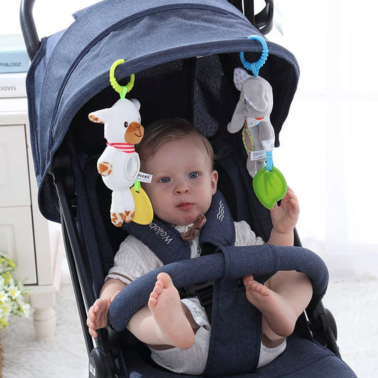 T05 - Hot Sale Newborn Baby Plush Stroller Toys