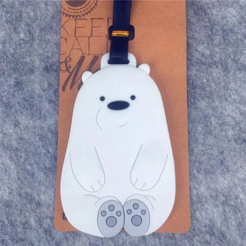 A26 - Cartoon Bears & Panda Luggage Tag